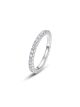 Round Moissanite Fully Set 925 Sterling Silver Ring