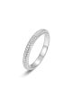 Three Row Full Set Ring Moissanite 925 Sterling Silver Ring
