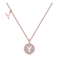 Round-Cut Moissanite Pave Y Initial Pendant Necklace in 925 Sterling Silver